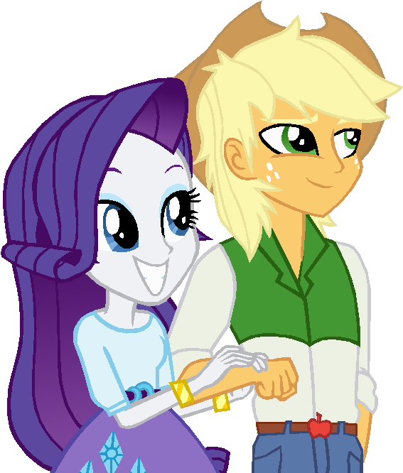 Applejack, Applejack , Artist - Equestria Boys X Equestria Girls (598x668)