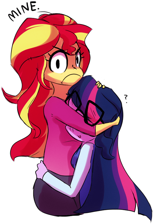 Equestria Girls Scitwi Twilight Sparkle Sunset Shimmer - Twilight Sparkle (800x800)