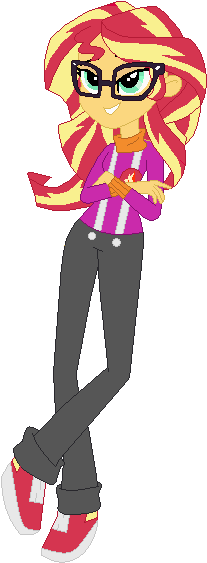 Mlp Fis Eqg Sunset Shimmer By Mariairini - My Little Pony: Friendship Is Magic (289x599)