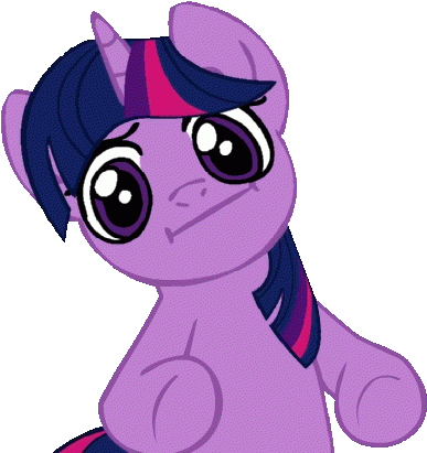 The Night Sunset Shimmer Tried To Kill Santa Claus - Pony Shrug Gif (472x472)