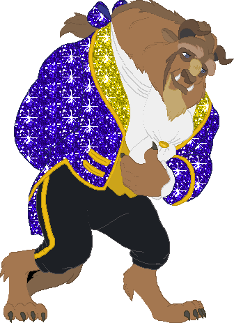 Number - Beauty And The Beast Beast Transparent Background (336x463)