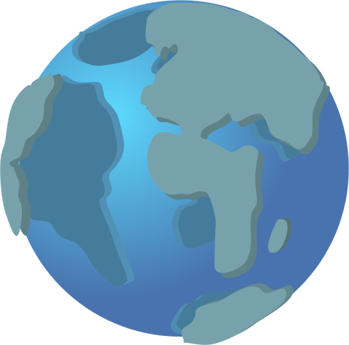 Domain Clipart Blue World - World Wide Web Icon (500x494)
