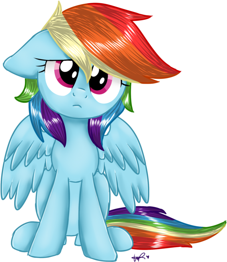 Rainbow Dash Pinkie Pie Twilight Sparkle Applejack - Rainbow Dash Eqg Sad (894x894)