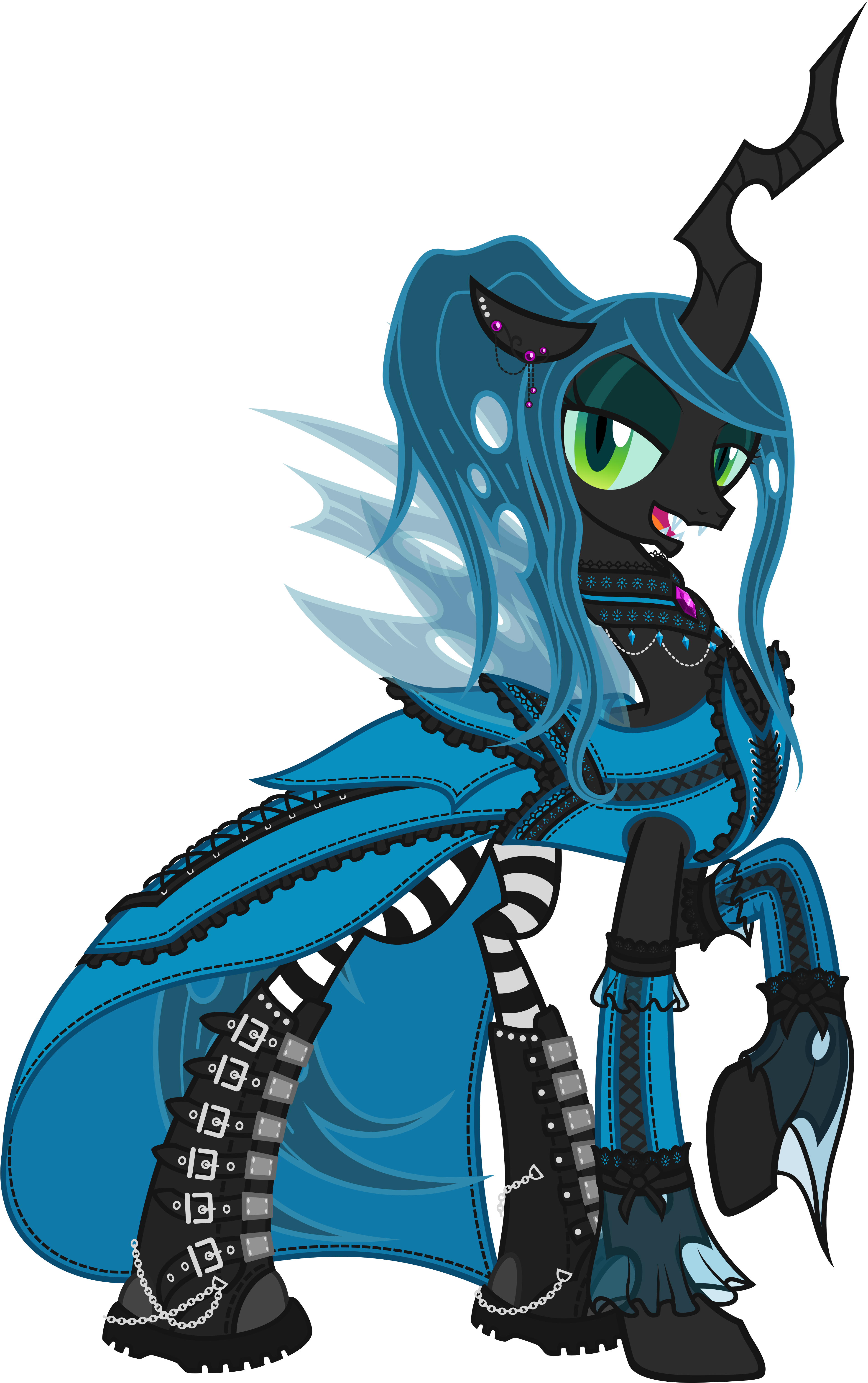 Rainbow Dash Pinkie Pie Applejack Rarity Twilight Sparkle - My Little Pony Chrysalis (4269x6210)