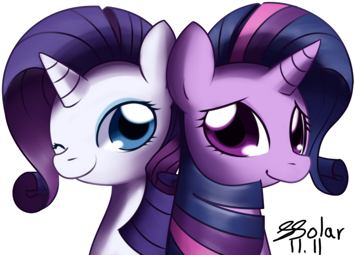 25 May 2012 - My Little Pony Twilight And Rarity (708x552)