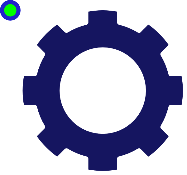 Imagination Clipart Cog - Gear Silhouette Vector (600x560)