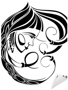 Virgo Zodiac Vector Sign - Дева Знак Зодиака Вектор (400x400)