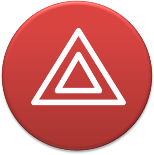 Round Button Hazard - Pharmacy Symbol Rx (512x512)