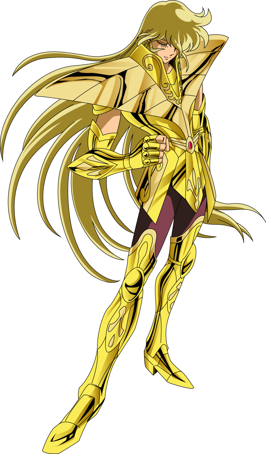 Shaka De Virgo - Saint Seiya Shaka Png (900x1537)
