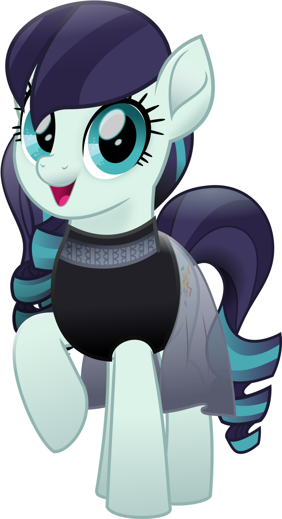 Mlp Movie Vector - Mlp Songbird Serenade Countess Coloratura (1024x1850)