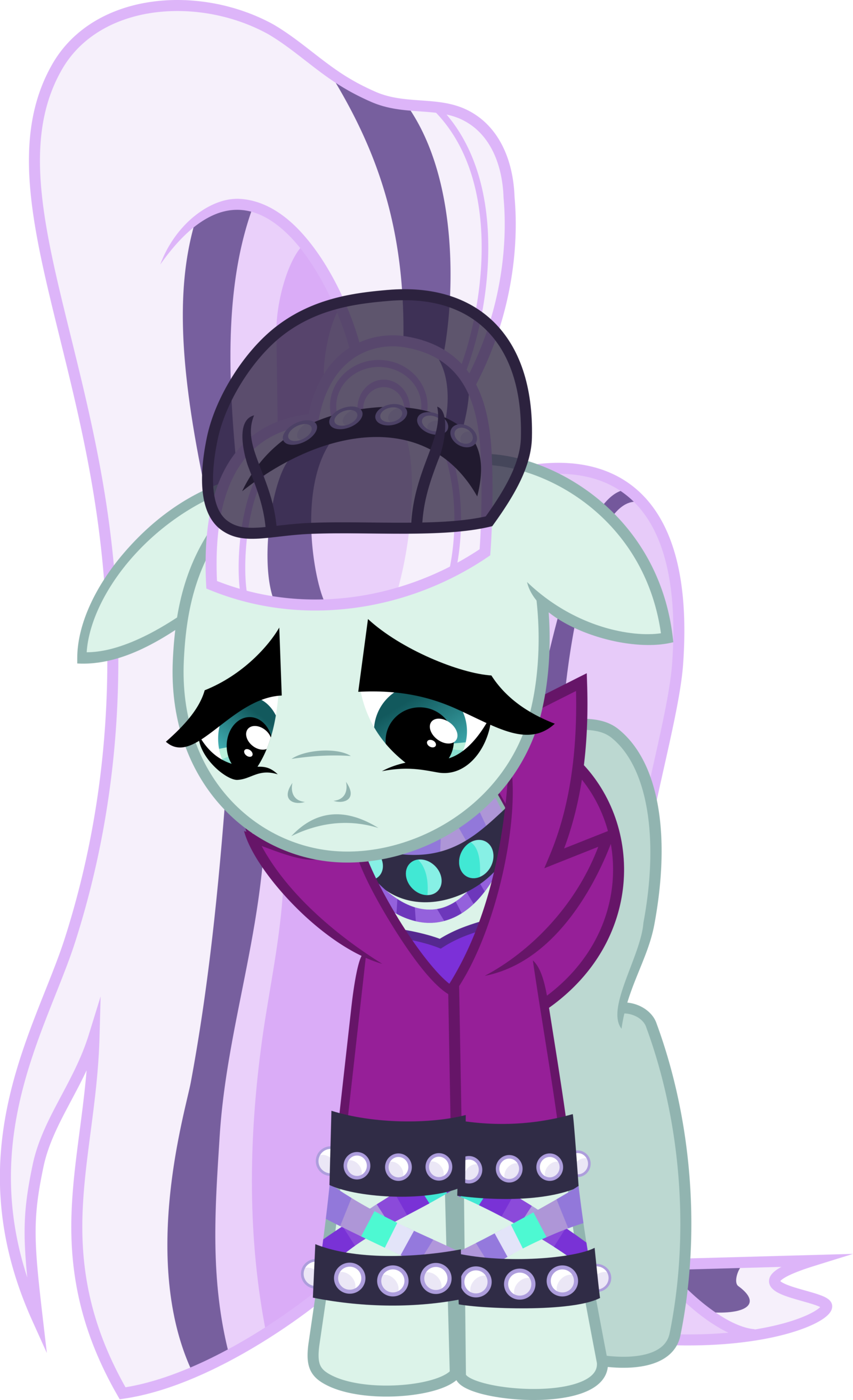 Sad Coloratura By Pink1ejack Sad Coloratura By Pink1ejack - Mlp Coloratura Sad (1600x2627)