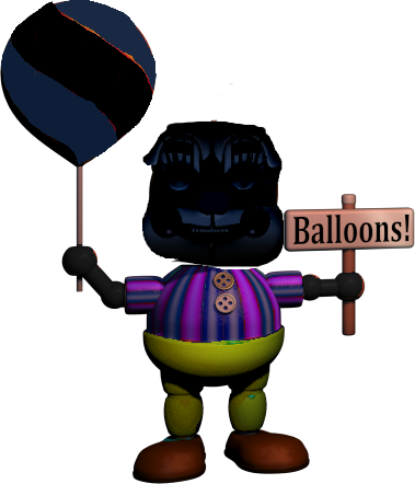 Fnaf - Fnaf Sister Location Animatronic (379x442)