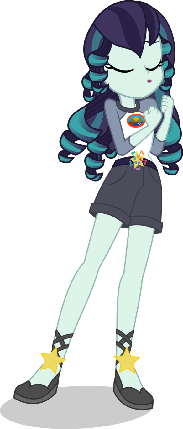 Legend Of Everfree Coloratura - Mlp Eg Coloratura (584x1369)