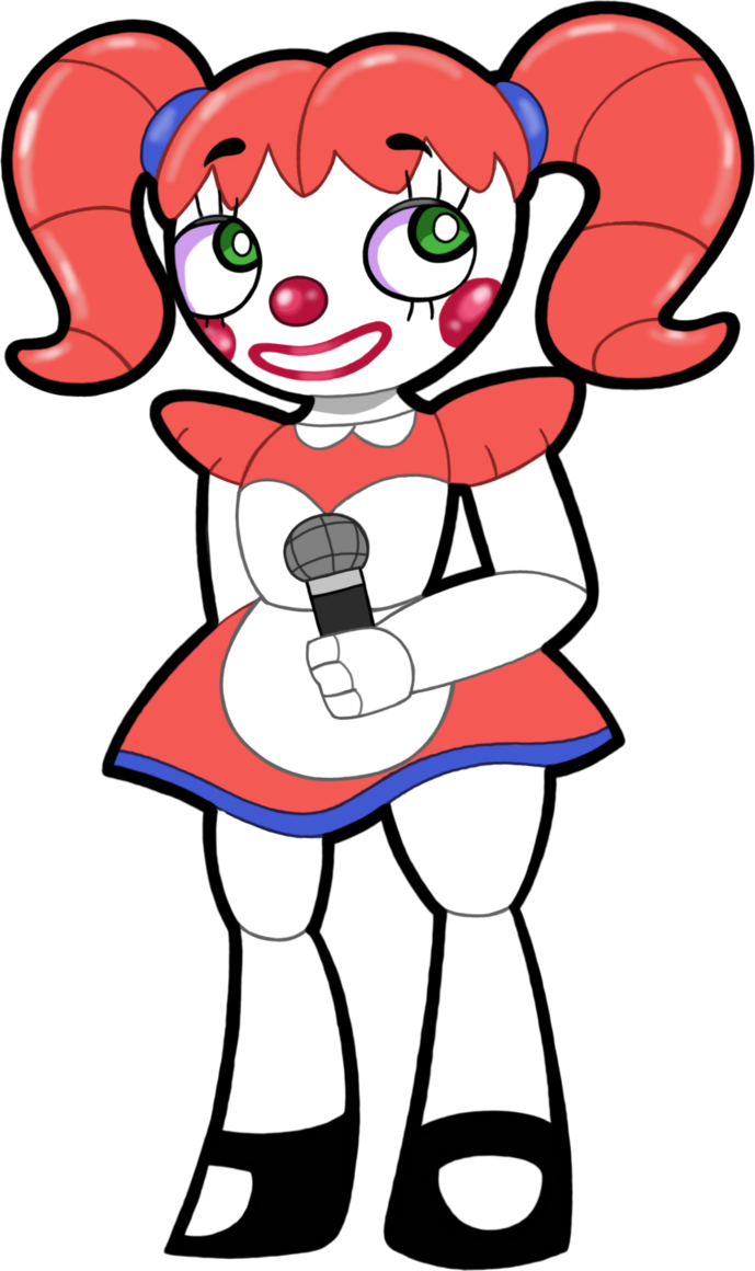 That One Thing From Sister Location By Its Commander - Cartoon (689x1160)