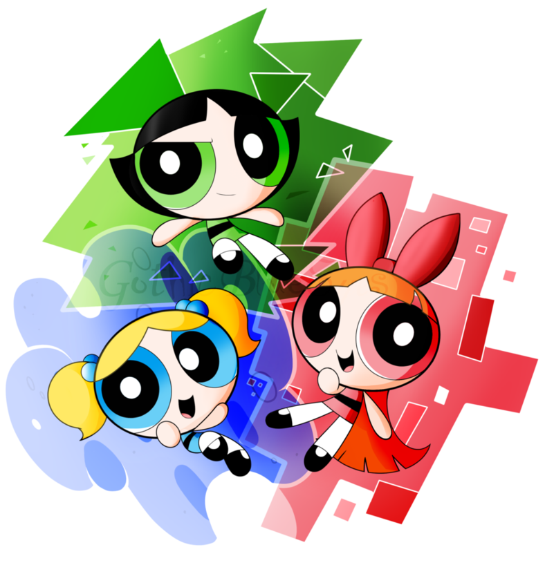 Sister Trio By Gothicblueeyes - Cartoon (897x890)