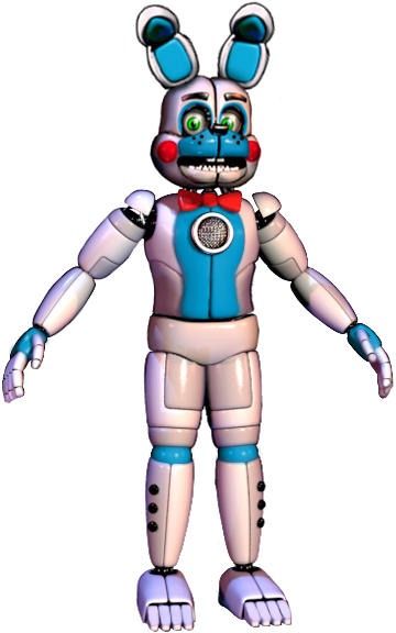 Funtime Toy Bonnie Sister Location By Riolufazbear - Five Nights At Freddy's Lolbit (600x600)