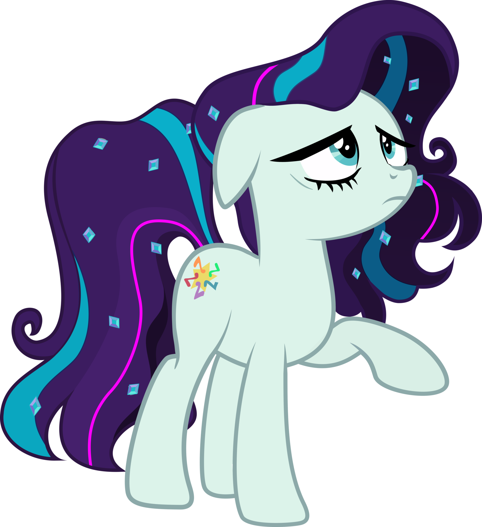 Countess Coloratura - My Little Pony The Countess (1600x1750)