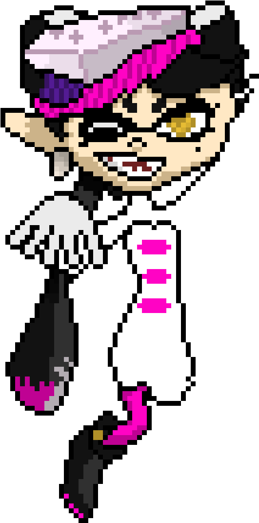 Squids Sister (callie & Marie) - Pixel Art (540x1070)