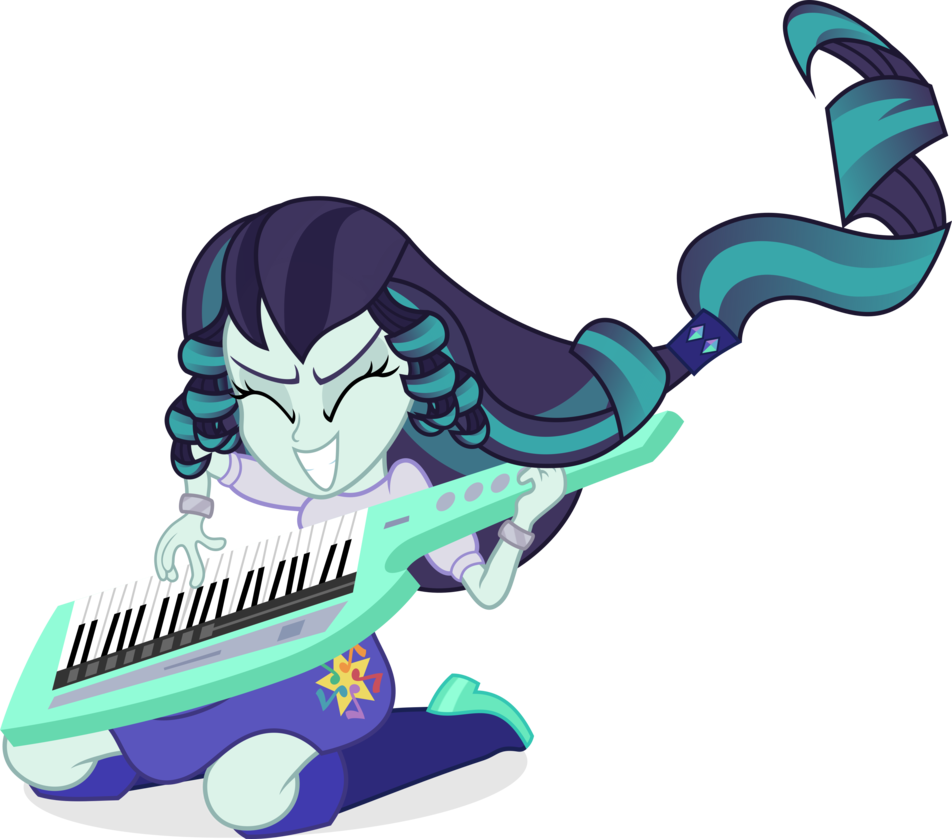 Keytar Coloratura - Cartoon (952x839)