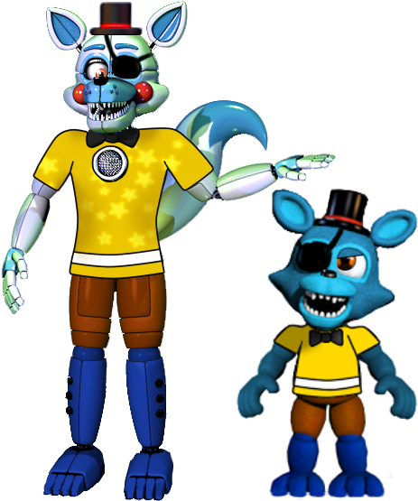 Frixlus And Frexz Sister And Brother By Riolufazbear - Cartoon (486x554)