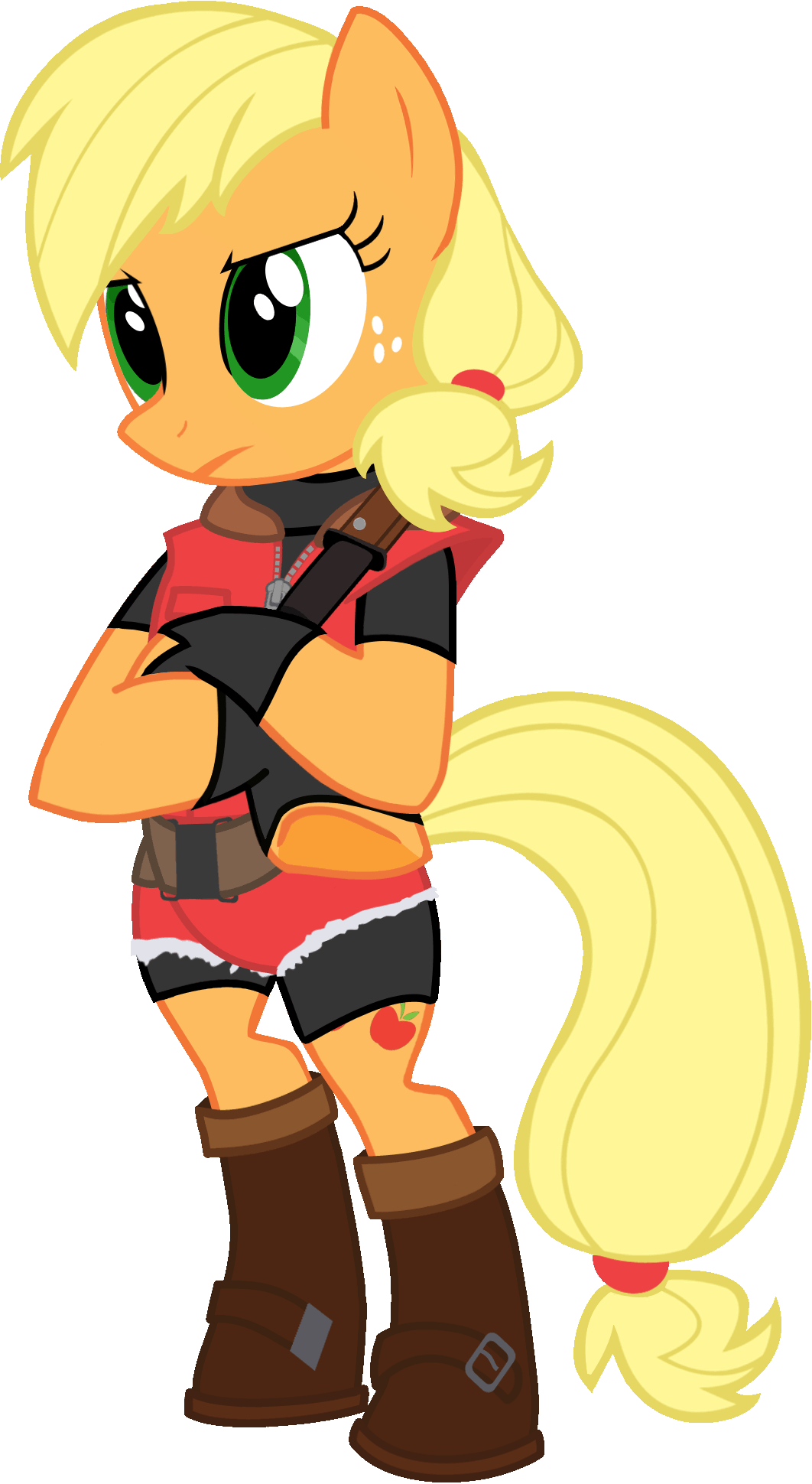 Applejack In Boots (1062x1940)