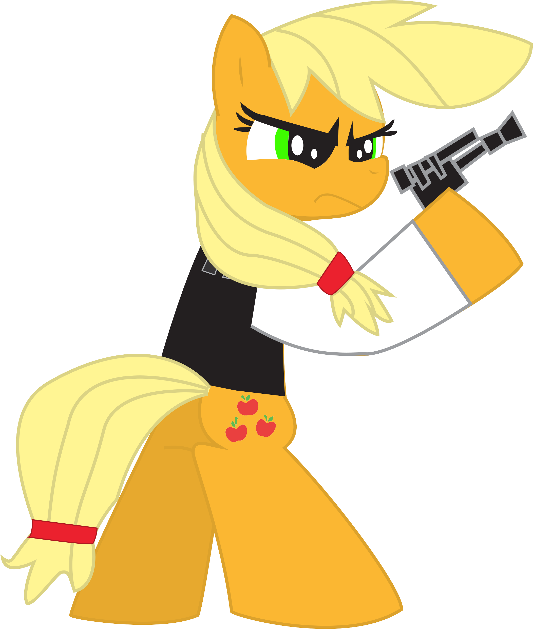Ejlightning007arts Applejack As Han Solo In Star Wars - Applejack Han Solo (2162x2606)