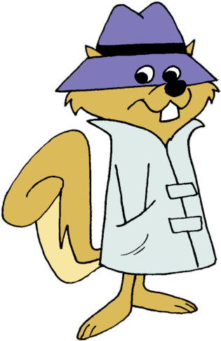 Secret Squirrel Was A Major Part Of Boomerang When - Secret Squirrel (400x517)
