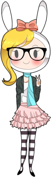 Hipster Fionna - Marceline The Vampire Queen (300x600)