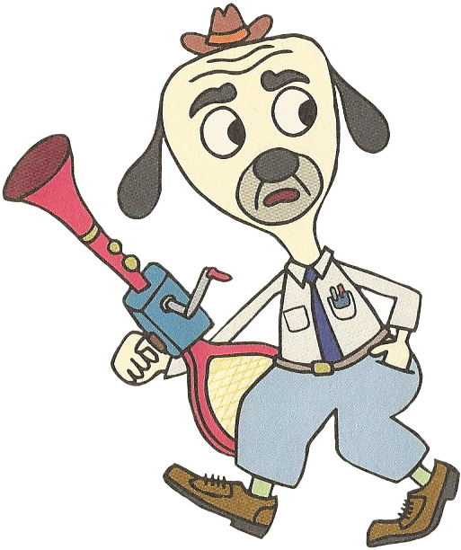 Papa Parappa - Parappa The Rapper Dad (528x627)
