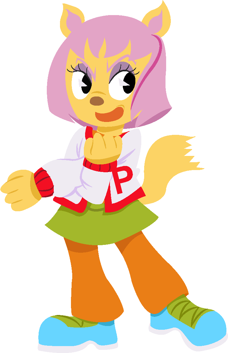 Dbkit 179 12 Paula Fox By Dbkit - Parappa The Rapper Paula (800x1196)