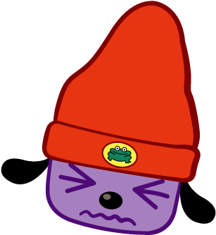 Parappa The Rapper™ Stickers Messages Sticker-3 - Parappa The Rapper Head (408x409)