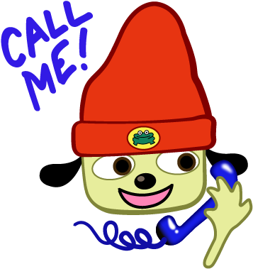 Parappa The Rapper™ Stickers Messages Sticker-4 - Parappa The Rapper Hat (408x409)