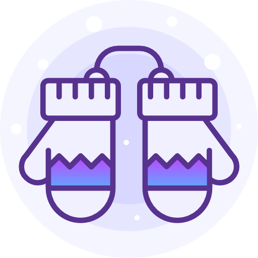 Winter Gloves Free Icon - Winter Gloves Free Icon (512x512)