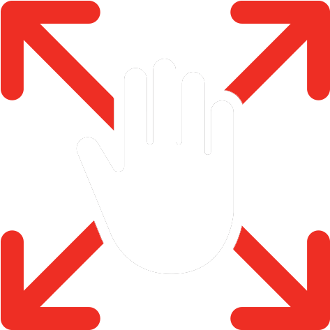 Optimally Sizes For Most Machines - Expand All Icon (548x548)