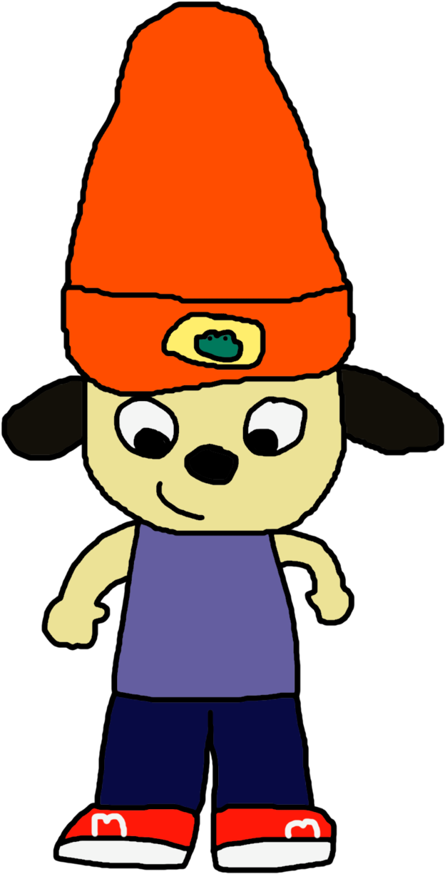 Parappa The Rapper By Supergarfieldbros - Cartoon (644x1241)