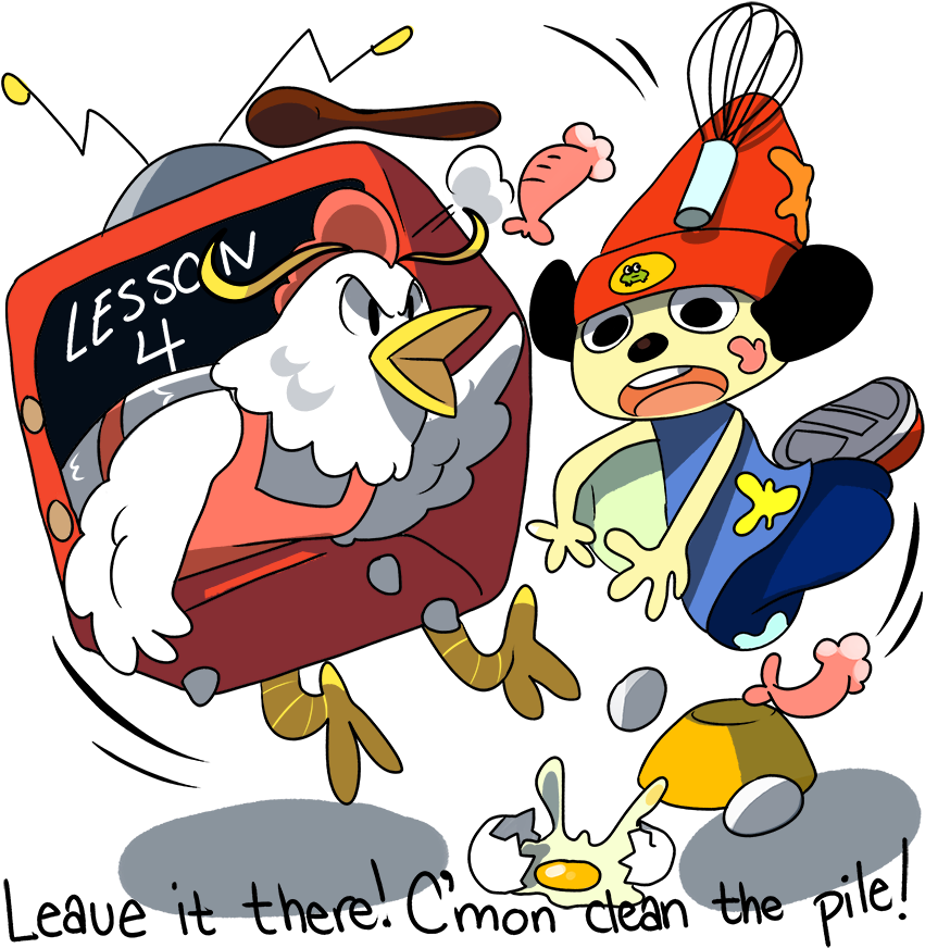 Parappa Parappa The Rapper Fanart Parappa-rappa - Cartoon (900x900)