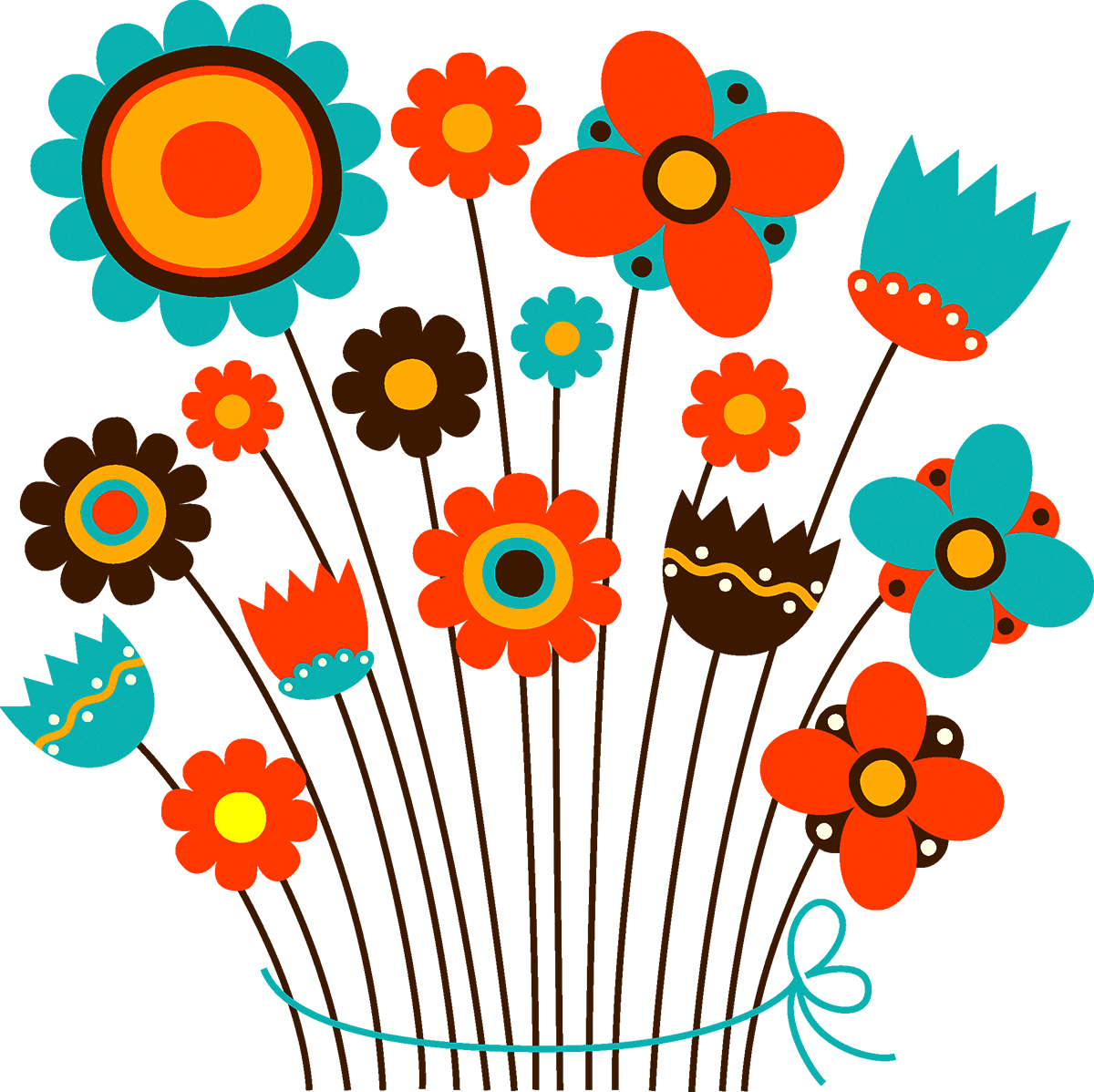 Flower Drawing Child Euclidean Vector - Flower Drawing Child Euclidean Vector (1200x1198)