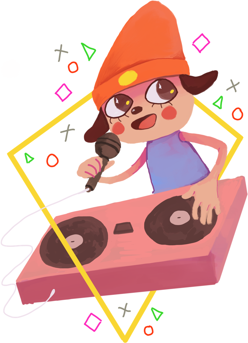 Parappa The Rapper Parappa 2 Parappa Little Lad Draws - Parappa The Rapper (904x1280)