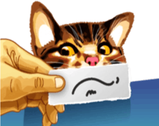 Meme Cat Messages Sticker-4 - Kitten (512x512)
