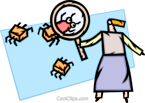 Computer Viruses Royalty Free Vector Clip Art Illustration - Computer Viruses Royalty Free Vector Clip Art Illustration (480x342)