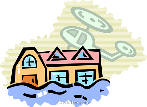 Floods Royalty Free Vector Clip Art Illustration - Clip Art (480x351)
