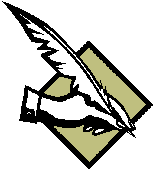 The Writers' Group - Writing Free Clip Art (506x559)