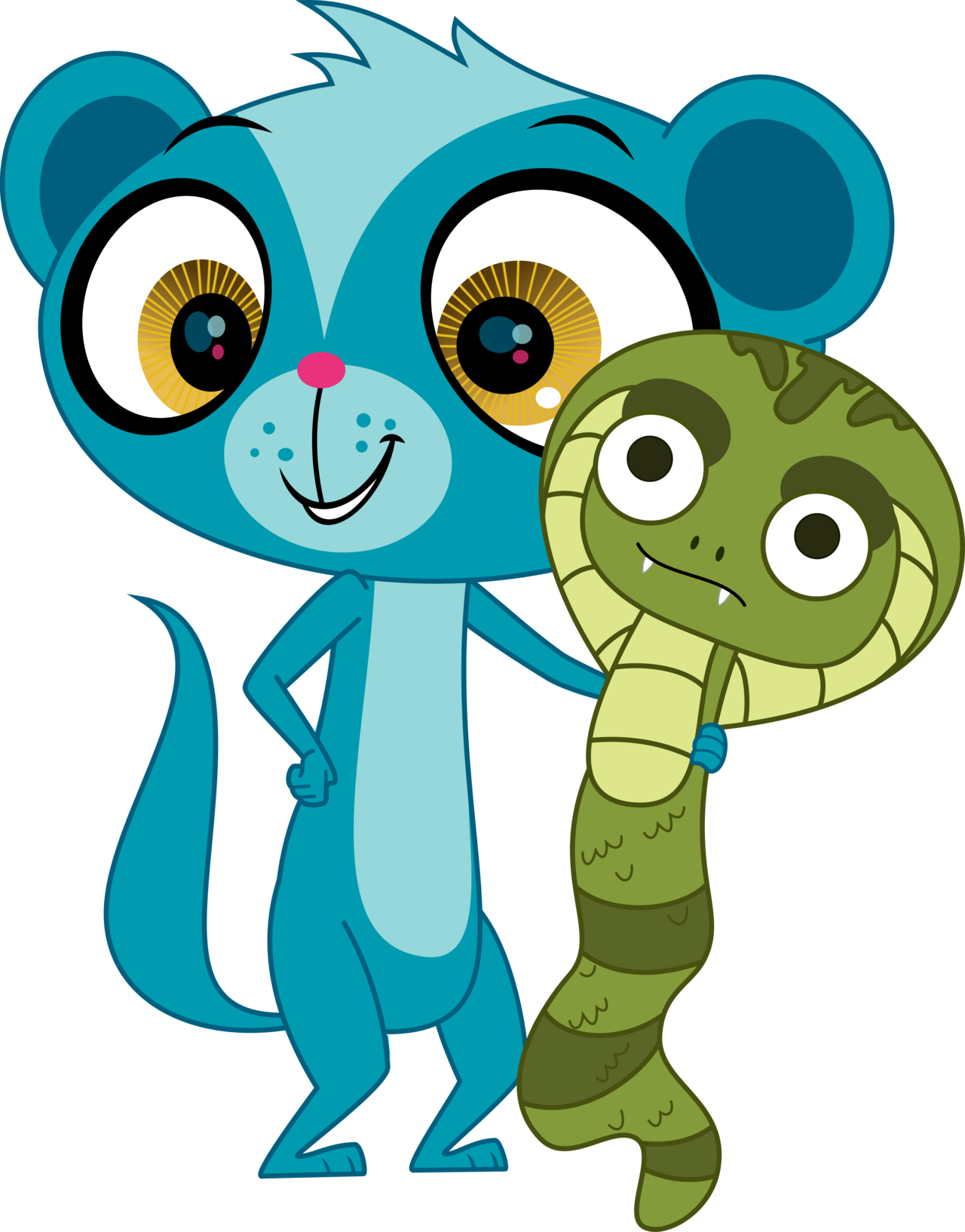 Cobra Clipart Mongoose - Mongoose (1280x1633)