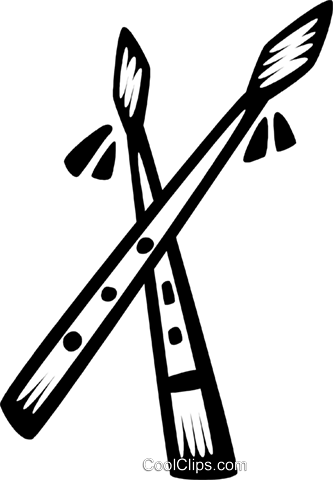 Spear Royalty Free Vector Clip Art Illustration - Spear Royalty Free Vector Clip Art Illustration (333x480)