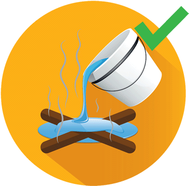 Campire Clipart Fire Safety - Illustration (400x400)