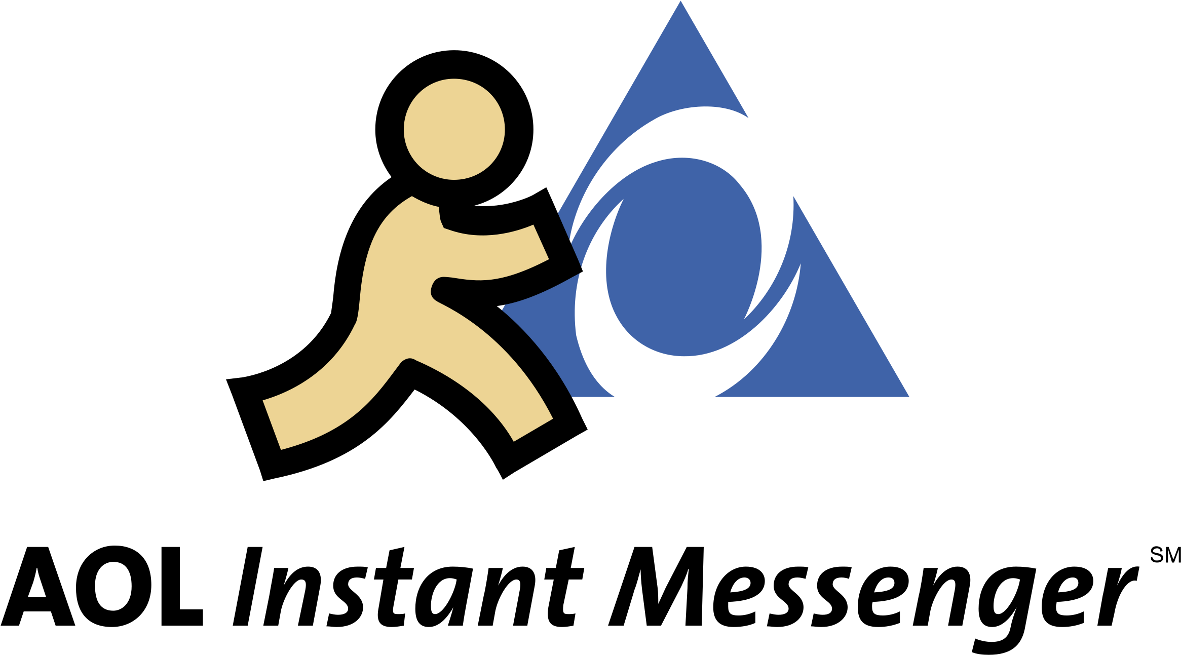 Aol Instant Messenger Logo Png Transparent Svg Vector - Aol Instant Messenger Logo Funny (2400x2400)