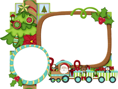 Scrapbooking Tammytags Tt - Frame Clipart Christmas For Baby (400x304)