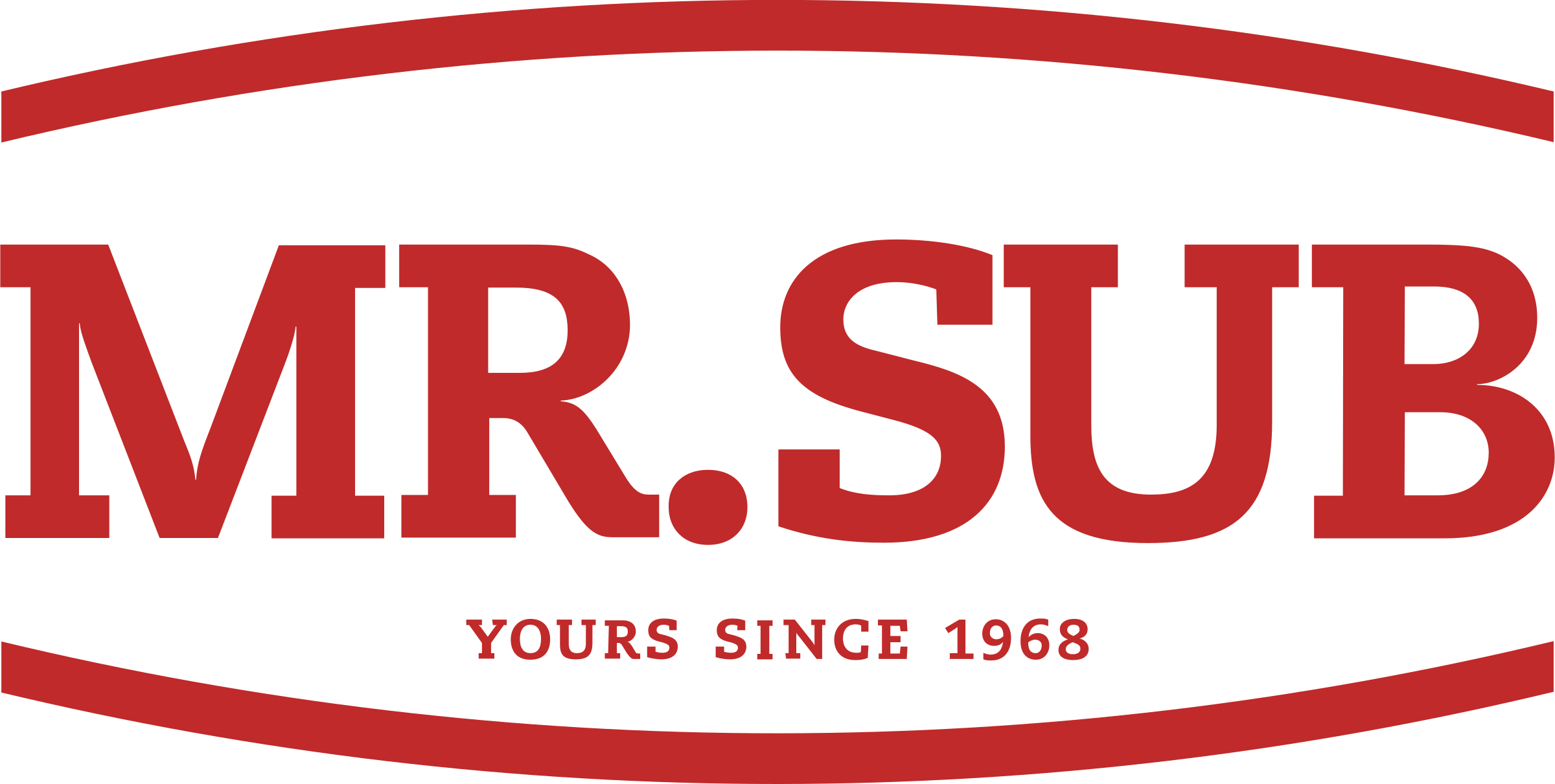 Sub Logo Png Transparent - Mr Sub Logo (2400x1211)