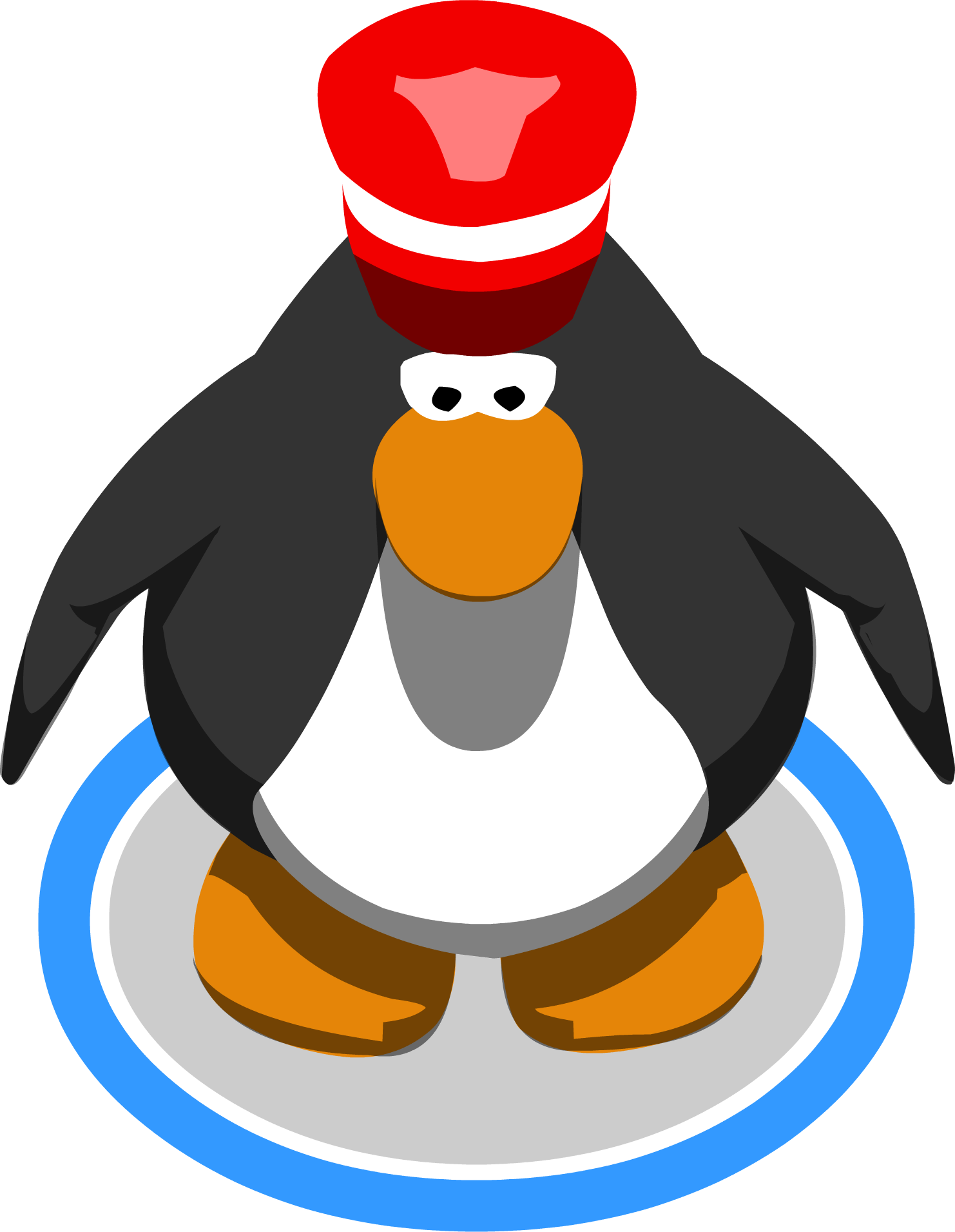 Marching Band Hat Ig - Club Penguin 3d Penguin (1482x1911)