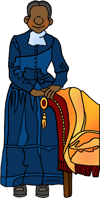 Harriet Tubman Clipart (355x648)